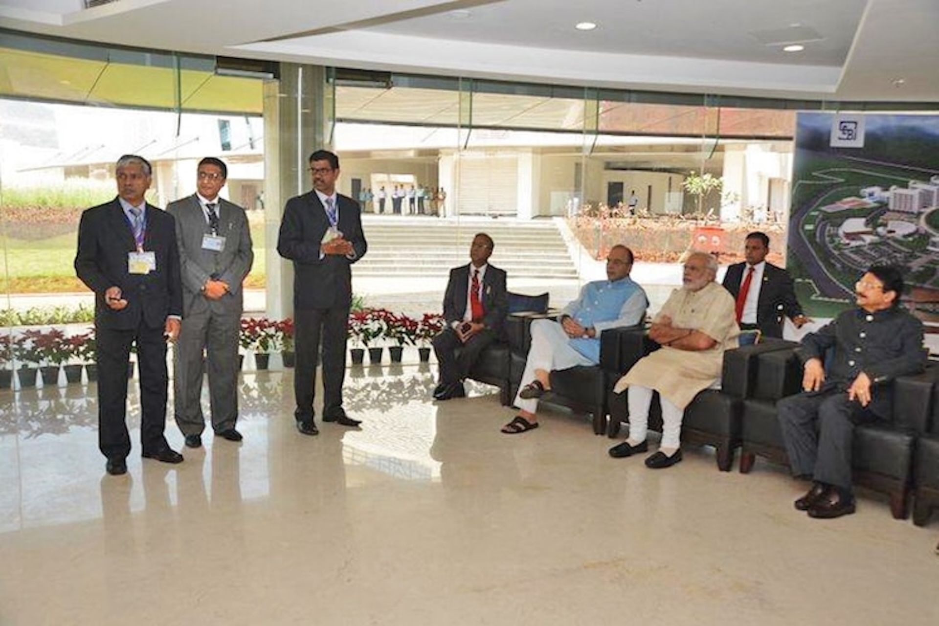 Inauguration of 'Campus for National Institute for Securities Market'