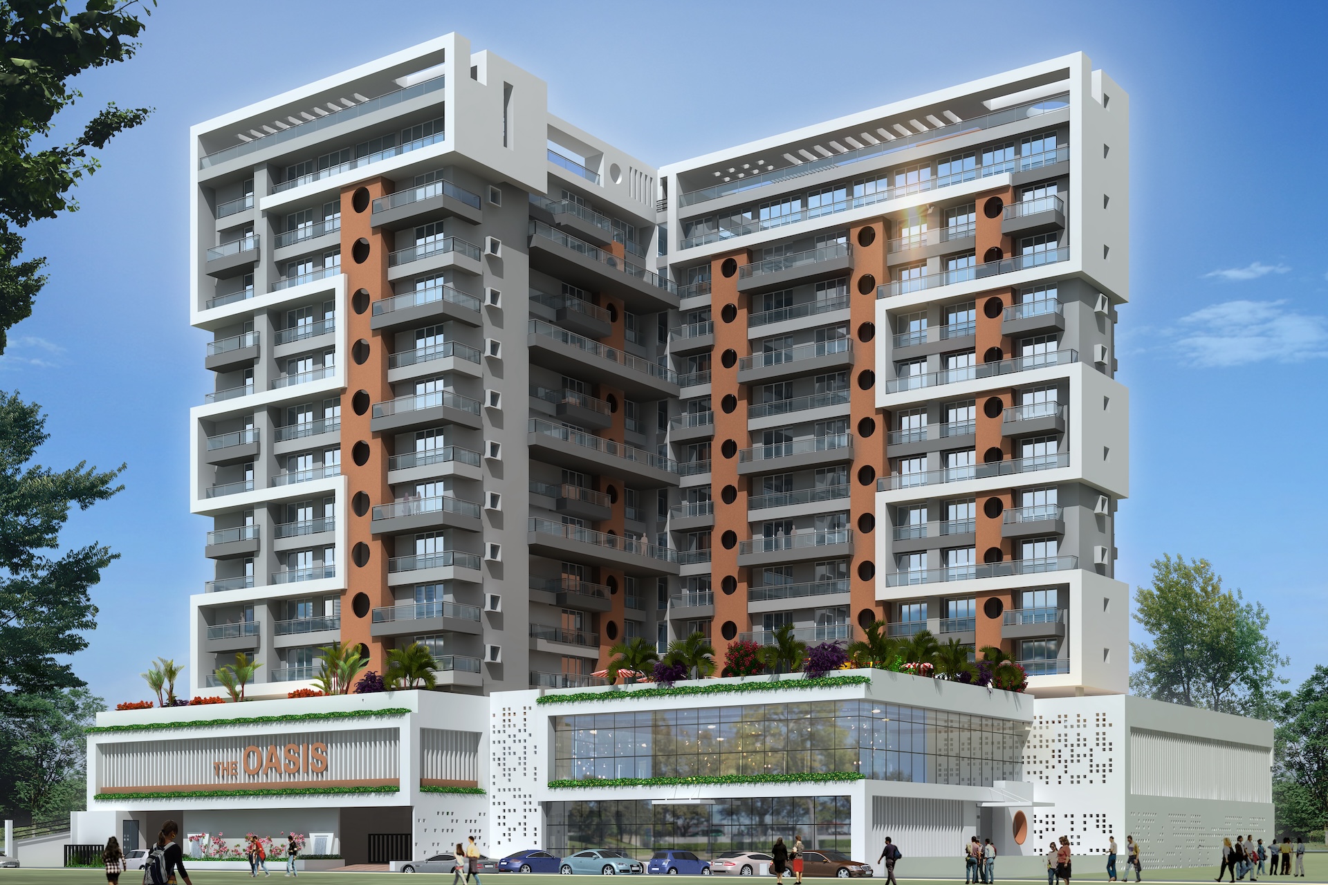 Oasis Residential Complex, CBD