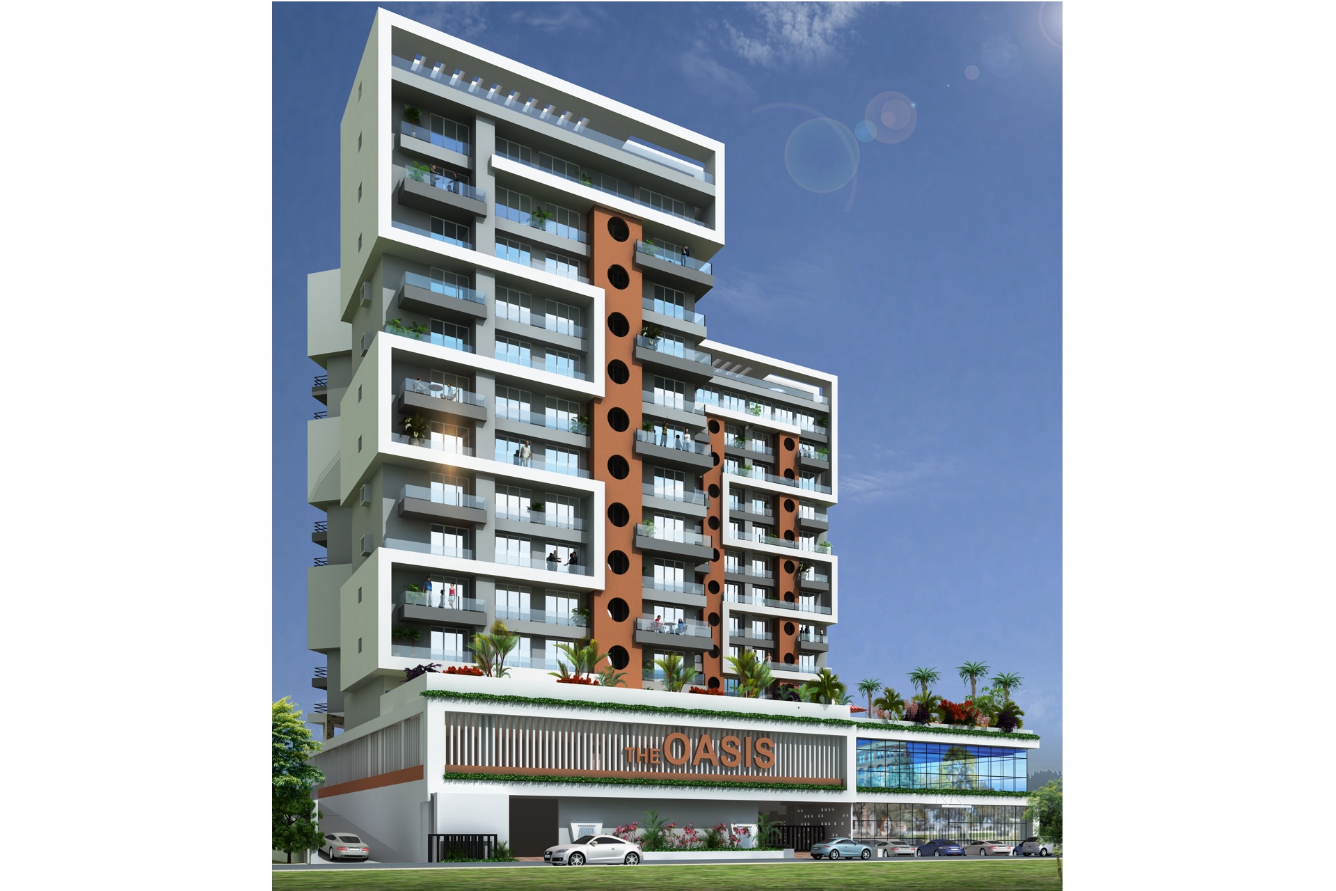 Oasis Residential Complex, CBD